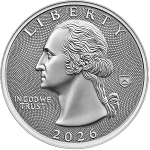 Liberty Silver George Washington Coin